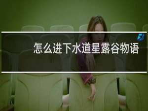 怎么进下水道星露谷物语