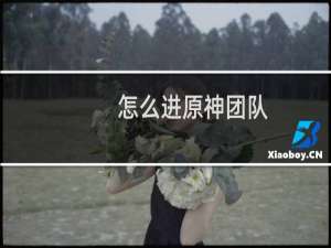 怎么进原神团队
