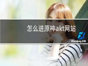 怎么进原神akt网站