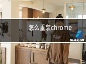 怎么重装chrome