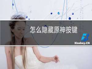 怎么隐藏原神按键