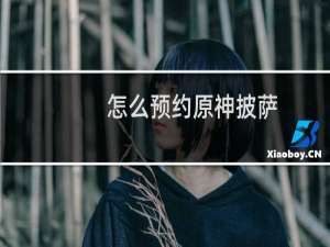 怎么预约原神披萨