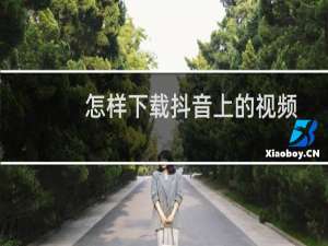 怎样下载抖音上的视频