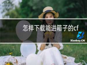 怎样下载能进箱子的cf