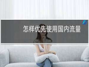 怎样优先使用国内流量