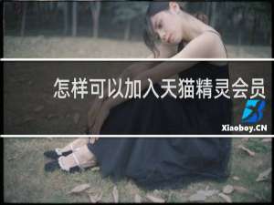 怎样可以加入天猫精灵会员