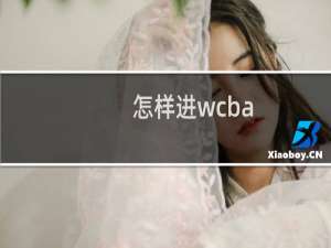 怎样进wcba