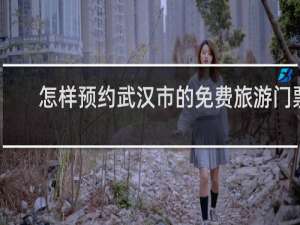 怎样预约武汉市的免费旅游门票