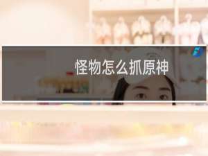 怪物怎么抓原神