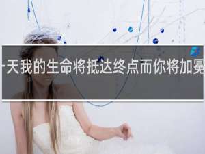 总有一天我的生命将抵达终点而你将加冕为王什么梗？总有一天我的生命将抵达终点而你将加冕为王是什么意思什么梗