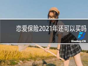 恋爱保险2021年还可以买吗