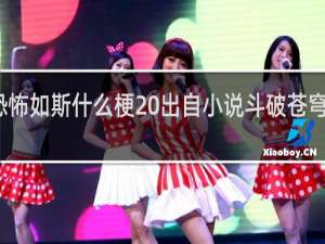 恐怖如斯什么梗 出自小说斗破苍穹什么梗