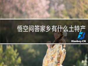 悟空问答家乡有什么土特产