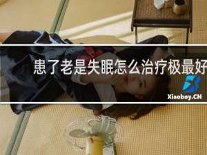 患了老是失眠怎么治疗极最好