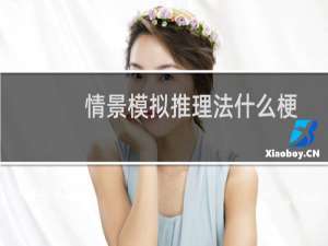 情景模拟推理法什么梗