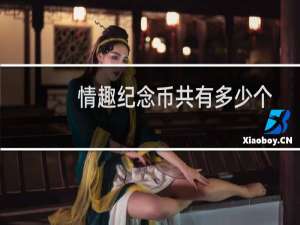 情趣纪念币共有多少个
