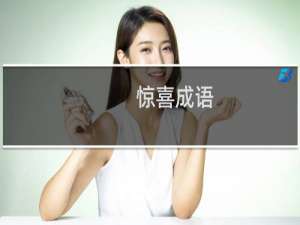 惊喜成语