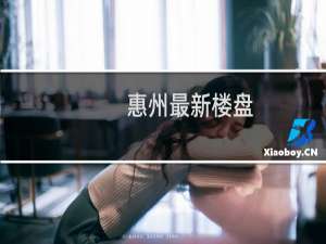 惠州最新楼盘