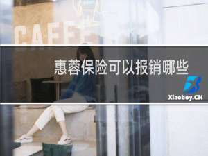 惠蓉保险可以报销哪些