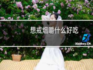 想戒烟嚼什么好吃