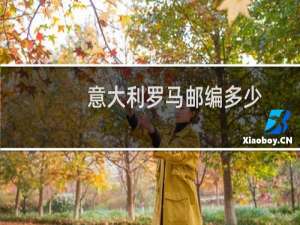 意大利罗马邮编多少