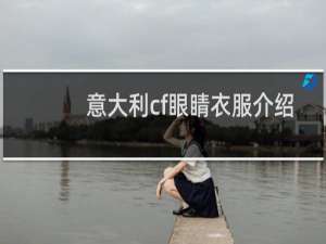 意大利cf眼睛衣服介绍