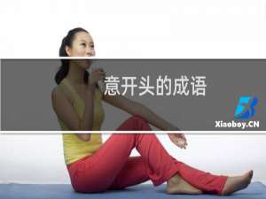 意开头的成语（大家可以看看）