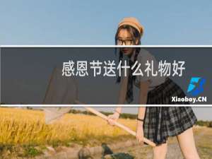 感恩节送什么礼物好（适合感恩节送的礼物）