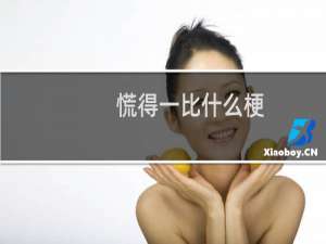 慌得一比什么梗-「鲸吼社区」