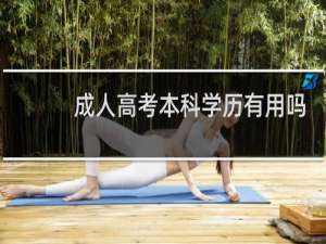 成人高考本科学历有用吗