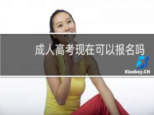 成人高考现在可以报名吗