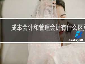 成本会计和管理会计有什么区别