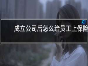 成立公司后怎么给员工上保险