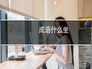成语什么坐