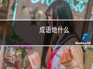 成语地什么