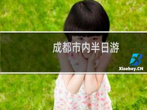 成都市内半日游