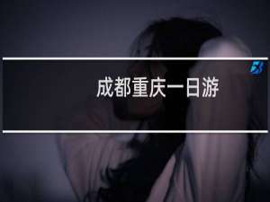 成都重庆一日游