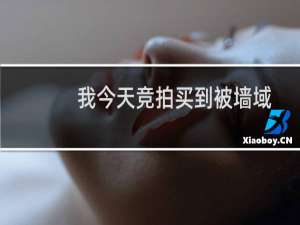 我今天竞拍买到被墙域名6060.com.cn