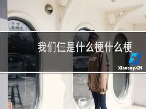 我们仨是什么梗什么梗