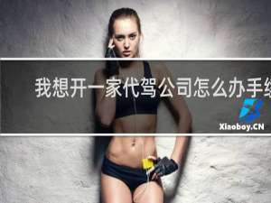 我想开一家代驾公司怎么办手续