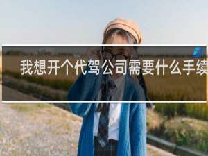 我想开个代驾公司需要什么手续呢