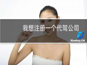 我想注册一个代驾公司