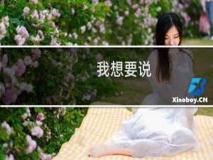我想要说
