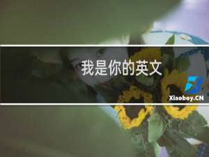 我是你的英文