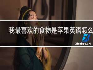 我最喜欢的食物是苹果英语怎么说