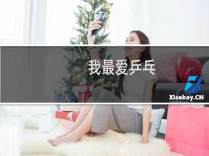 我最爱乒乓