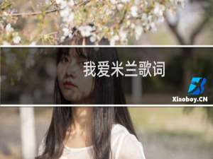我爱米兰歌词