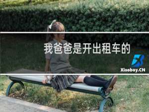 我爸爸是开出租车的