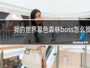 我的世界暮色森林boss怎么找