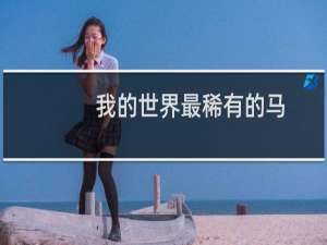 我的世界最稀有的马